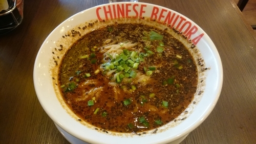 「黒ごま担々麺」@紅虎餃子房 アリオ亀有店の写真