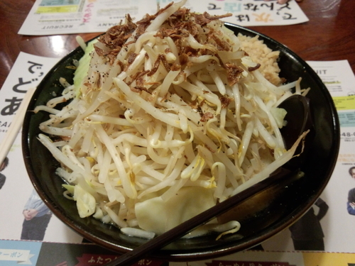 「二郎896円」@らーめん 岳 南信州宮田村店の写真