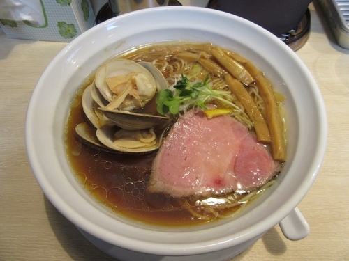 「蛤醤油そば（８５０円）」@麺屋壱心の写真