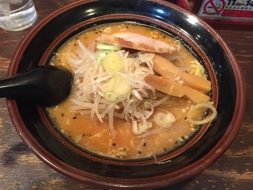 「こってり味噌ラーメン ランチセット(814円)」@麺酒蔵どさん子 新木場店の写真