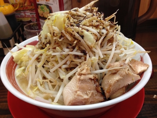 「ゴリラー麺BLACK(300g)」@ラッキー食堂まとや 千曲店の写真