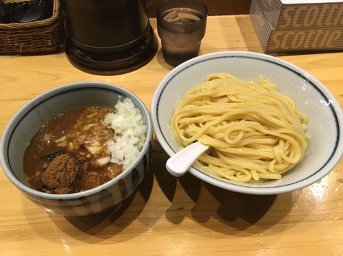 「濃厚魚介つけ」@蕾 煮干 分家の写真