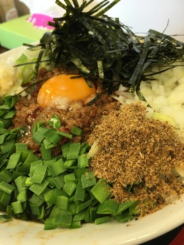 「台湾混ぜそば大盛り」@麺屋 元の写真