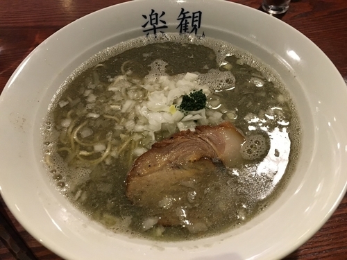 「アルス煮干しらぁめん 880円 (ランチセット)」@おだし専門店 アルス 南青山の写真