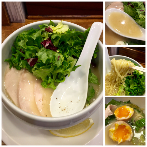 「鶏白湯塩らーめん￥780」@麺屋時茂の写真