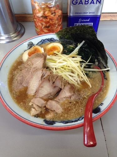 「ネギ味噌チャーシューめん」@ラーメンショップ 122号騎西店の写真