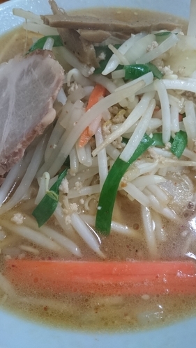 「みそラーメン６００円」@中華料理 光華飯店の写真