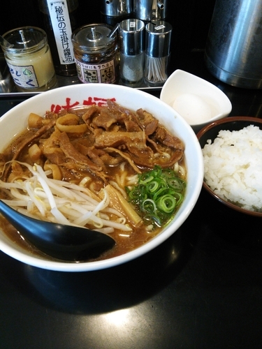 「徳島肉そば」@徳福 八幡店の写真