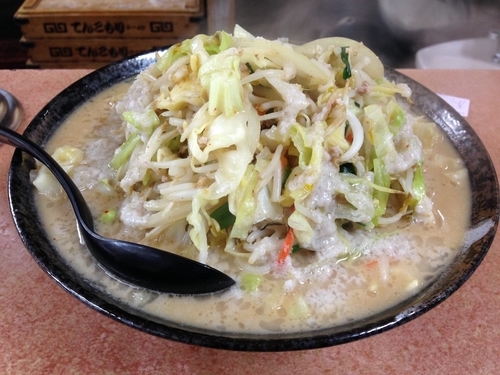 「濃厚豚骨みそ」@てんこもりラーメンの写真