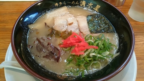 「清水屋ラーメン」@博多ラーメン 清水屋の写真