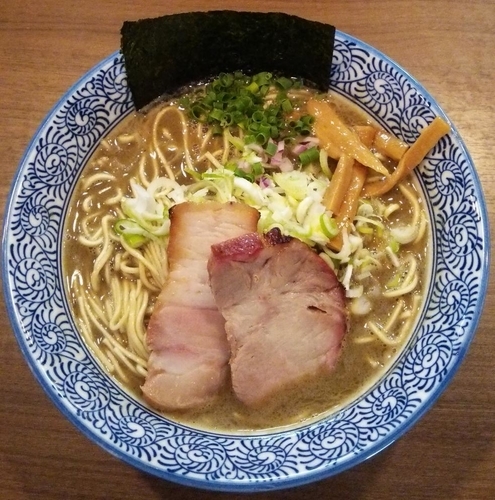 「極上濃厚煮干しそば：780円」@煮干しつけ麺 宮元の写真