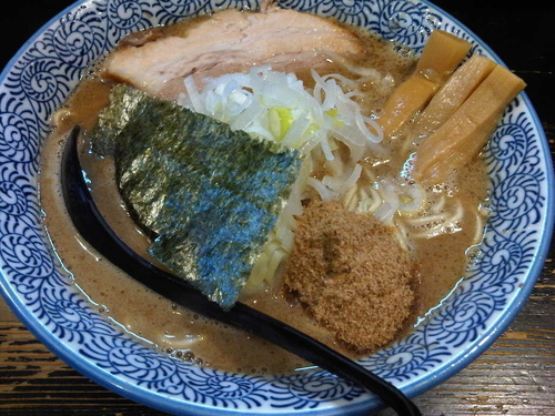 「濃厚狼煙らーめん200g 細麺 (780円)」@狼煙 〜NOROSHI〜の写真