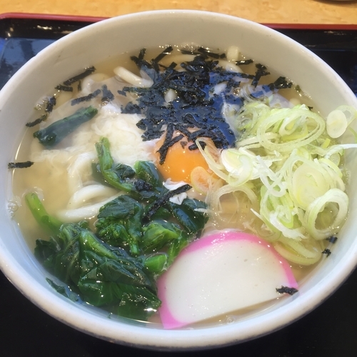 「月見（￥310）」@小諸そば 芝公園前店の写真