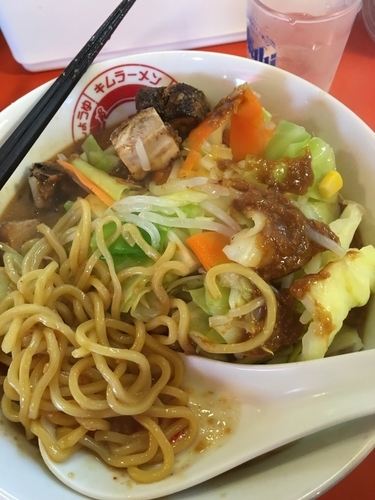 「玉菜味噌ラーメン」@キムラーメンの写真