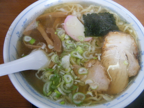 「中華そば550円」@大沼食堂の写真