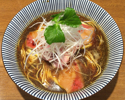 「【春の限定18.19.21】ブリそば　850円」@寿製麺よしかわ 川越店の写真