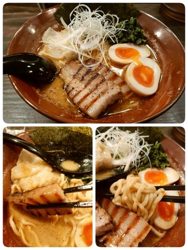 「特製カレーラーメン 　半ライス」@西麻布 しゅういち 等々力店の写真