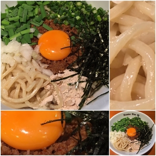 「まぜそば台湾風800円」@麺Dining Number Nine 09の写真