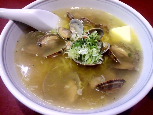「あさりバターラーメン　860円」@雄心の写真