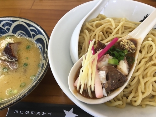 「【限定】鯛と鰤の餡掛けつけ拉」@ラーメン専科 竹末食堂の写真