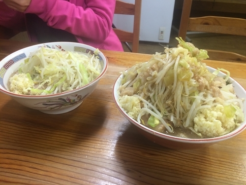 「ラーメン小ニンニクマシマシやさいアブラからめ」@ラーメン二郎 栃木街道店の写真