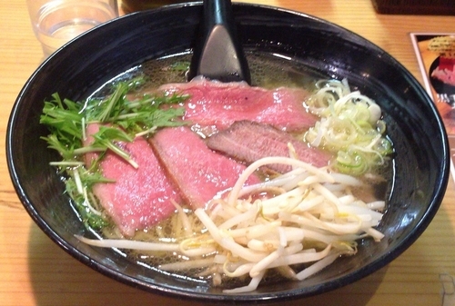 「チャーギュウ麺(塩)980円」@ラーメン 道玄の写真