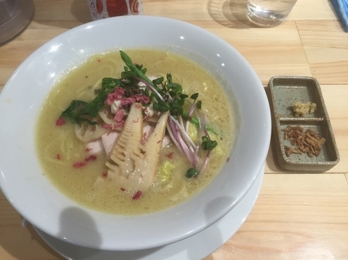 「鶏白湯soba」@銀座 篝 アトレ浦和店の写真