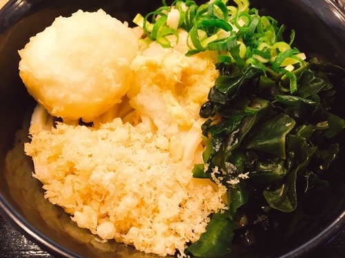 「☆ぶっかけうどん(温)☆」@讃岐うどん 源八の写真