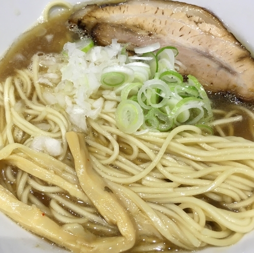 「煮干そば」@つけめん・らーめん・煮干そば 金狼の写真