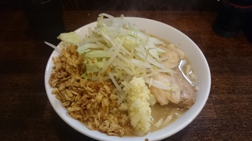「塩ラーメン ニンニク、オニオン」@麺屋 鳳の写真
