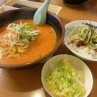 坦々麺　ランチセット