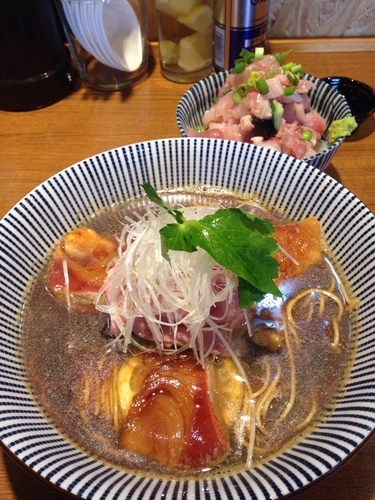 「【限定】春のブリそば ＋ 海鮮丼」@寿製麺よしかわ 川越店の写真