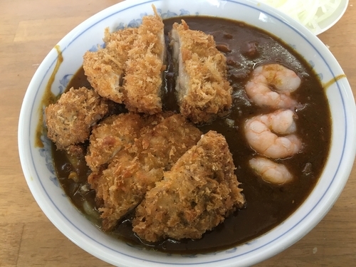 「【弥生の一杯】カレーぶっかけC他」@MENYA 食い味の道有楽の写真