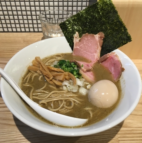 「味玉煮干らーめん（￥850）」@らーめん 改の写真