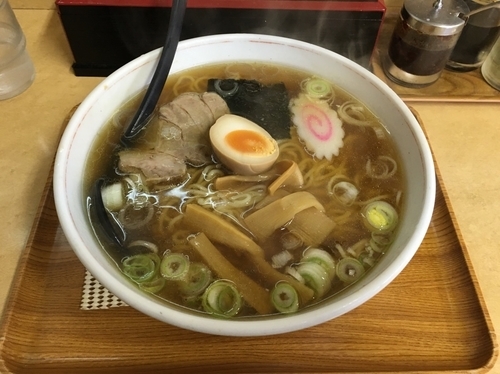 「ラーメン  550円」@勝来軒の写真