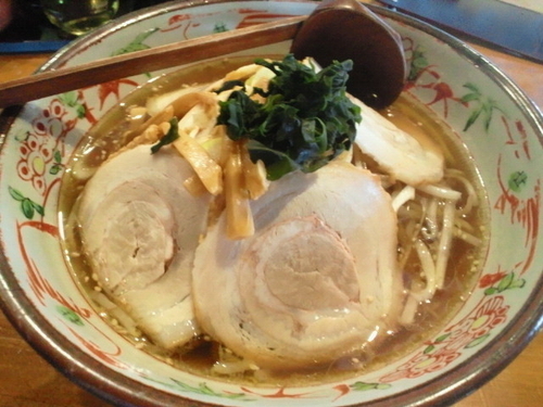 「ねぎとバラ肉のチャーシューめん（醤油） 850円」@飯坂ラーメン こぶしの写真