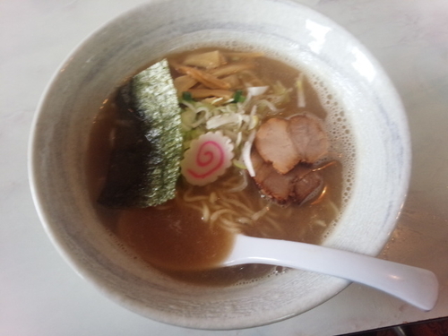 「煮干しラーメン＋チャーシュー丼」@ラーメン爺の写真