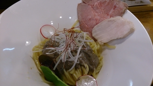 「【限定 】五種のキノコクリーム和えそば」@麺庵 小島流の写真