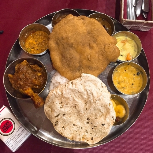 「ノンベジタリアンミールス」@A・Rajの写真