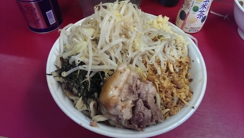 「汁なし、大、700」@蓮爾 登戸店の写真