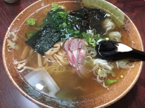 「わんたんめん」@中華そば 末広の写真