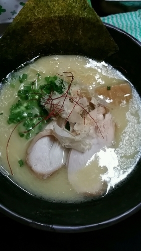 「大山水炊きラーメン」@麺や 晴星の写真