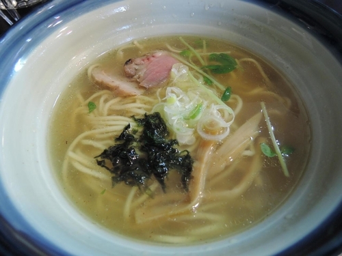 「しお　らーめん（小）」@らーめん奏の写真