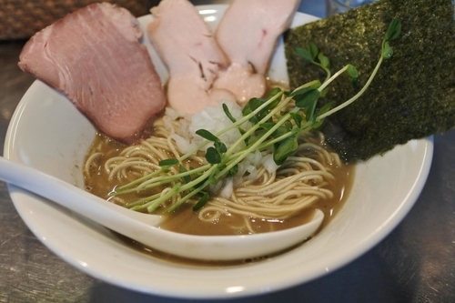 「濃厚煮干豚骨」@さんじの写真