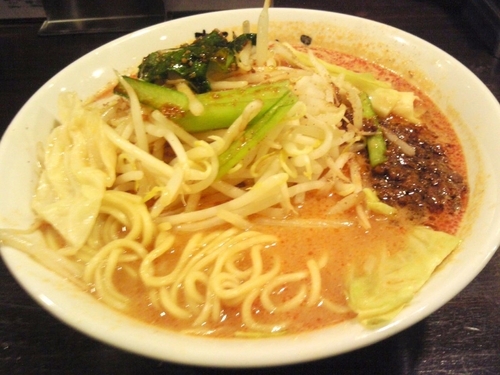 「酸辣やさい担々麺￥960」@担担麺 花さんしょう 若葉店の写真