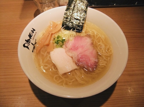 「塩そば（780円）」@Ramen にじゅうぶんのいちの写真