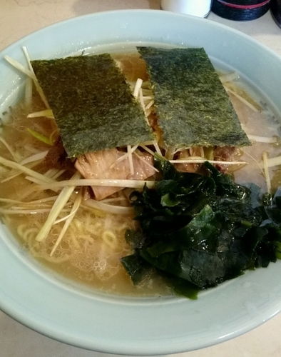 「ネギラーメン」@ラーメンショップ 月夜野バイパス店の写真