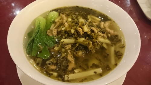 「高菜そば（1,300円くらい）」@華正樓 新館の写真