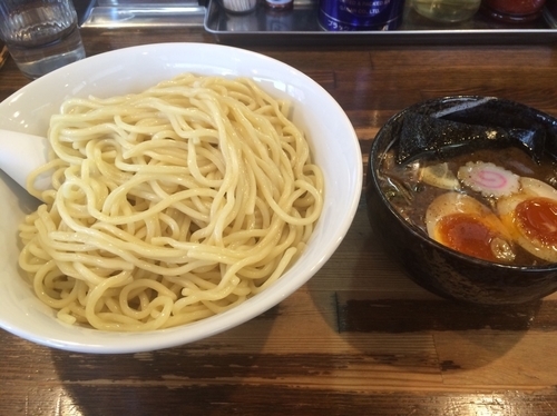 「特製つけ麺 特盛」@麺座でんの写真