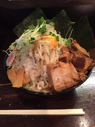 「ダブダブダブ特濃」@武蔵野アブラ学会 池袋店の写真